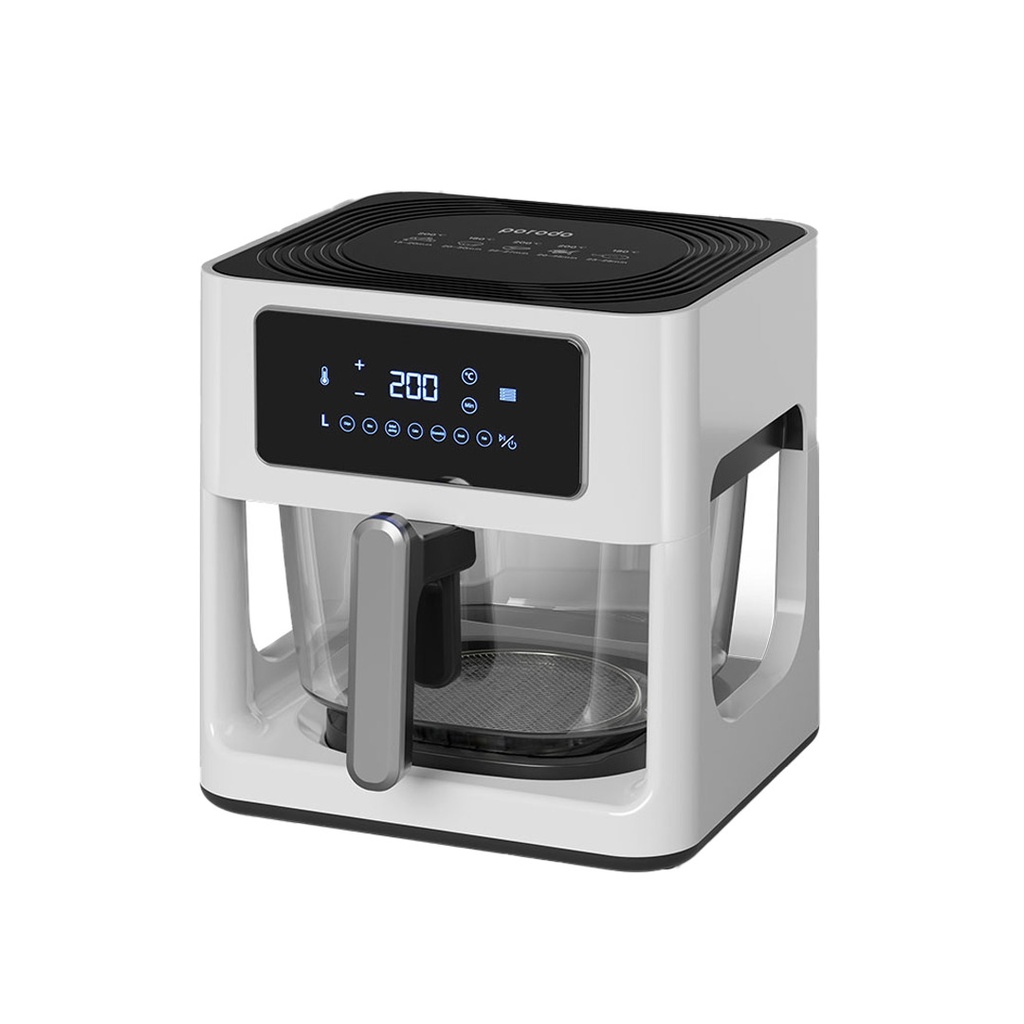 U±U¶_U´U·_UµU³_PD_LFGPAF5L_WH_Porodo_LifeStyle_5L_Glass_Pot_Air_Fryer_White_
